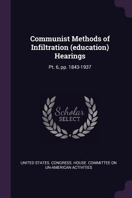 Produktbild: Communist Methods of Infiltration (education) Hearings