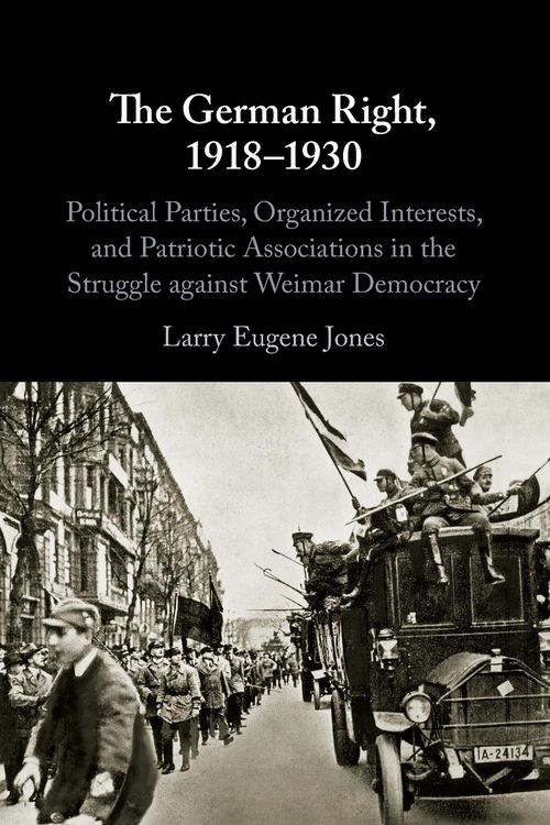 Produktbild: The German Right, 1918-1930