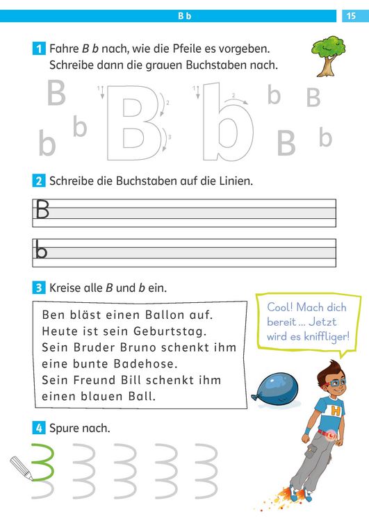 Produktbild: Die Deutsch-Helden ABC und Schwung&uuml;bungen 1. Klasse