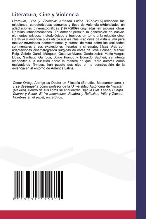 Produktbild: Literatura, Cine y Violencia