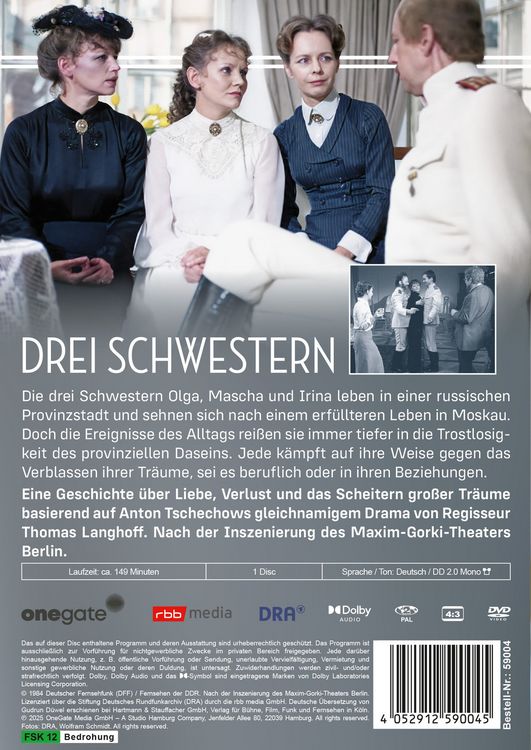 Produktbild: Drei Schwestern (DDR TV-Archiv)