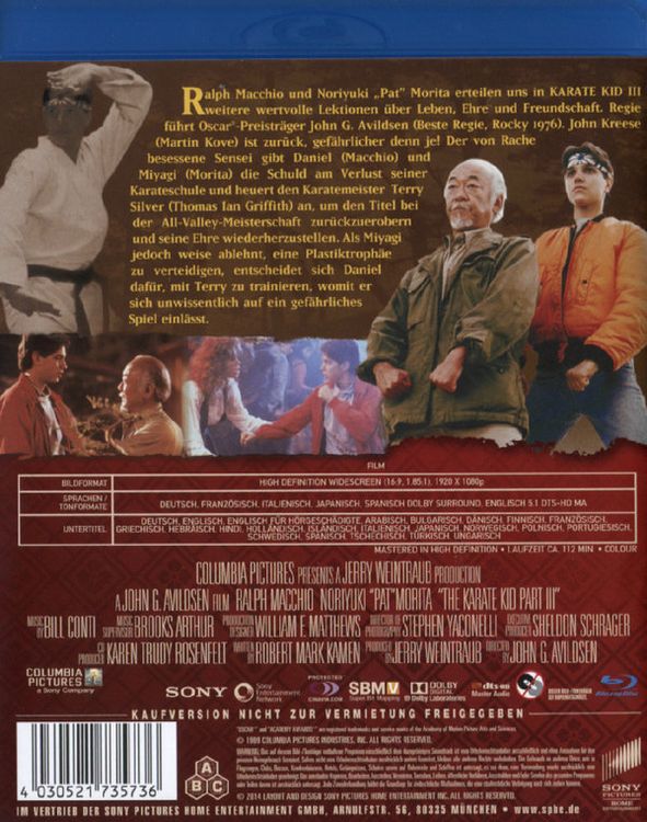 Produktbild: Karate Kid 3 - Die letzte Entscheidung
