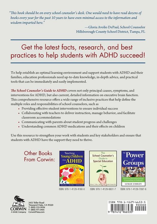 Produktbild: The School Counselor's Guide to ADHD
