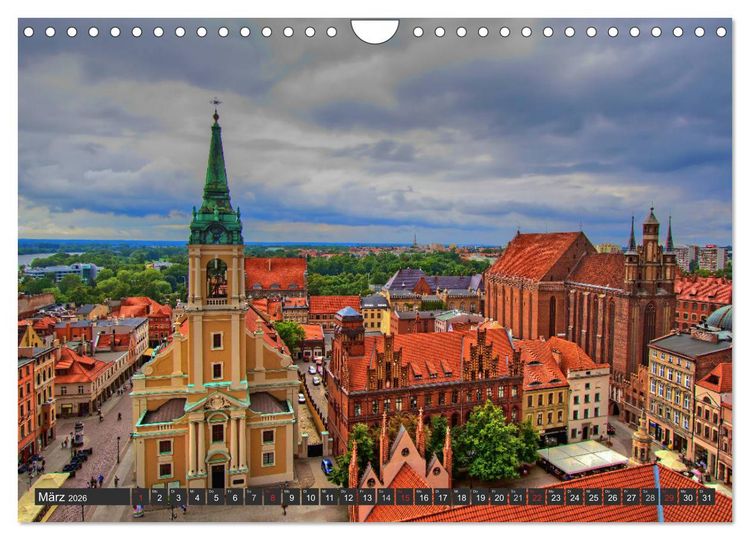 Produktbild: Von Stettin nach Danzig (Wandkalender 2026 DIN A4 quer), CALVENDO Monatskalender