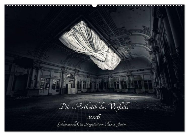 Produktbild: Lost in Decay 2026 - Die &Auml;sthetik des Verfalls (Wandkalender 2026 DIN A2 quer), CALVENDO Monatskalender