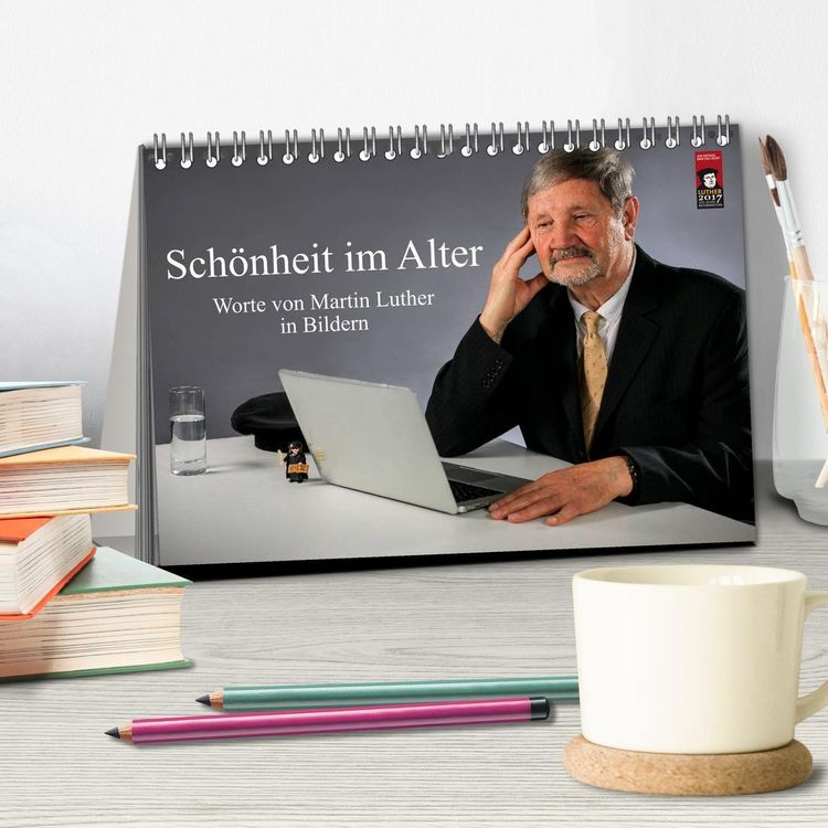 Produktbild: Sch&ouml;nheit im Alter - Worte von Martin Luther in Bildern (Tischkalender 2027 DIN A5 quer), CALVENDO Monatskalender