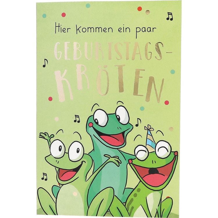 Produktbild: DEPESCHE Musikkarte Jump outs Motiv 38