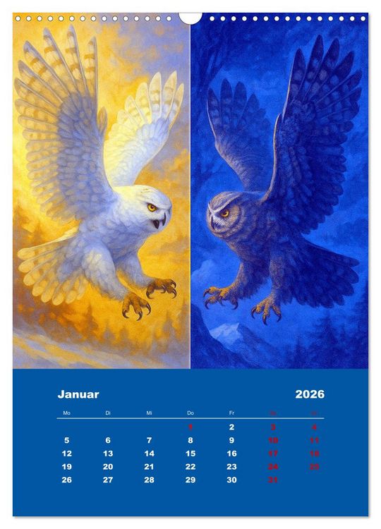 Produktbild: Spiegelwildnis (Wandkalender 2026 DIN A3 hoch), CALVENDO Monatskalender