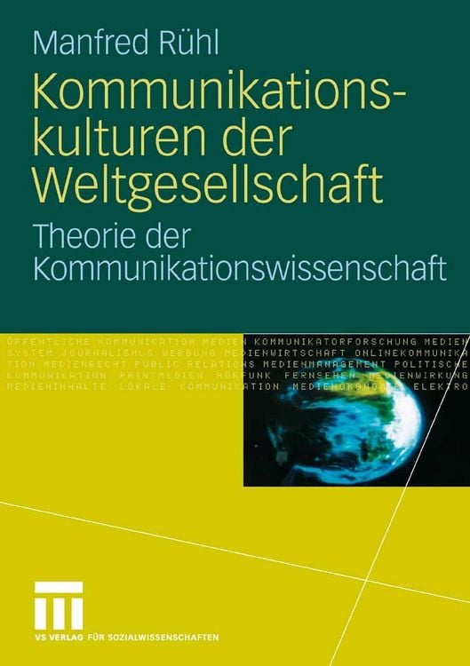 Produktbild: Kommunikationskulturen der Weltgesellschaft