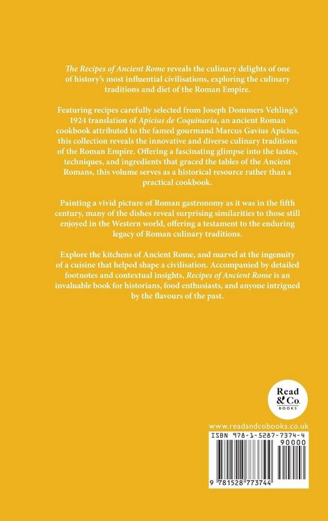 Produktbild: Recipes of Ancient Rome