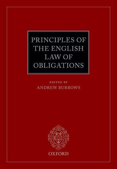 Produktbild: Principles of the English Law of Obligations