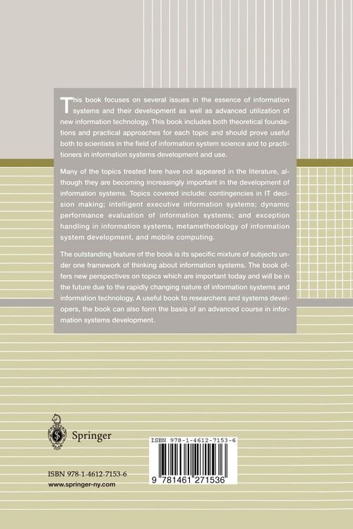 Produktbild: Perspectives of Information Systems