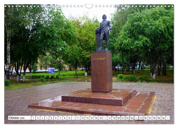 Produktbild: Malerisches Russland - Impressionen aus Joschkar-Ola (Wandkalender 2026 DIN A3 quer), CALVENDO Monatskalender