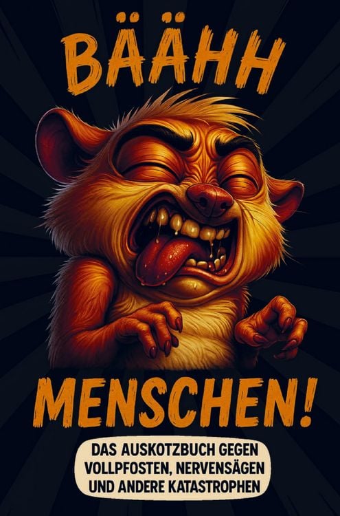 Produktbild: B&auml;&auml;hh Menschen! Das Auskotzbuch gegen Vollpfosten, Nervens&auml;gen und andere Katastrophen