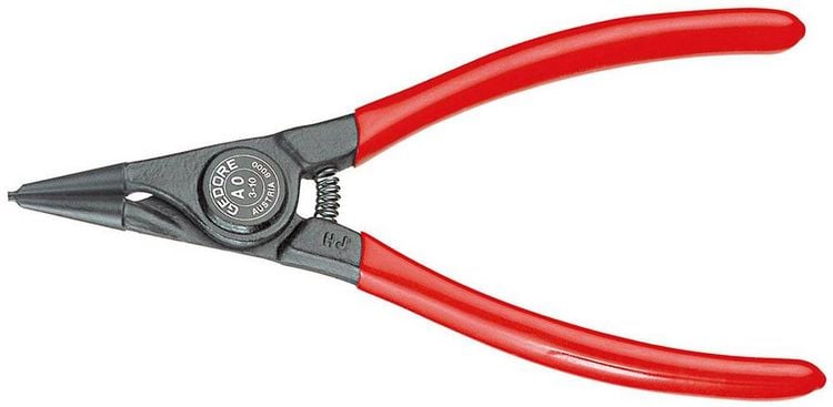Produktbild: Gedore 6701540 Montagewerkzeug Passend f&uuml;r (Seegeringzangen) Au&szlig;enringe 19-60 mm Spitzenform (Details) gerade