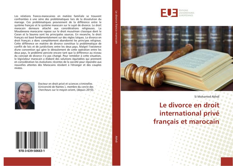 Produktbild: Le divorce en droit international priv&eacute; fran&ccedil;ais et marocain