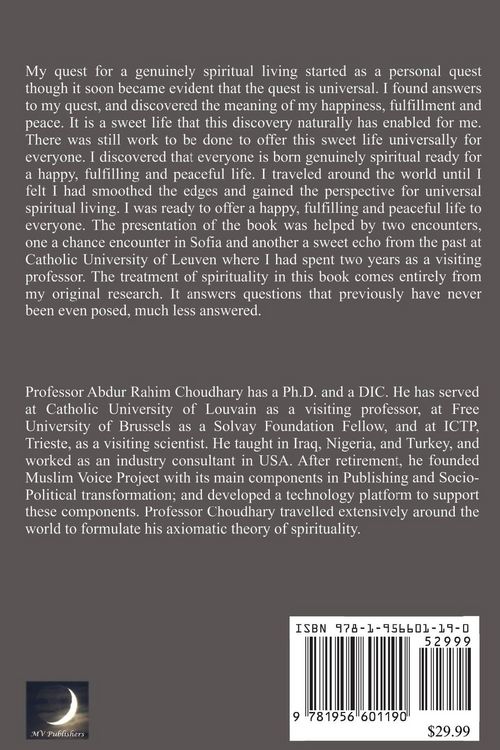 Produktbild: Axiomatic Theory of Spirituality
