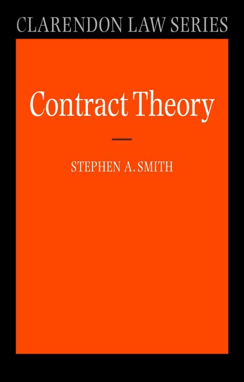 Produktbild: Contract Theory