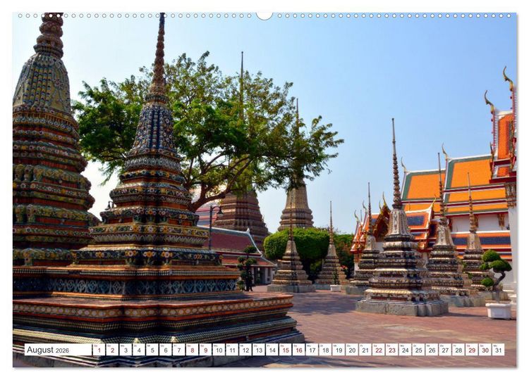 Produktbild: Thailand (Ralf Kretschmer) (hochwertiger Premium Wandkalender 2026 DIN A2 quer), Kunstdruck in Hochglanz
