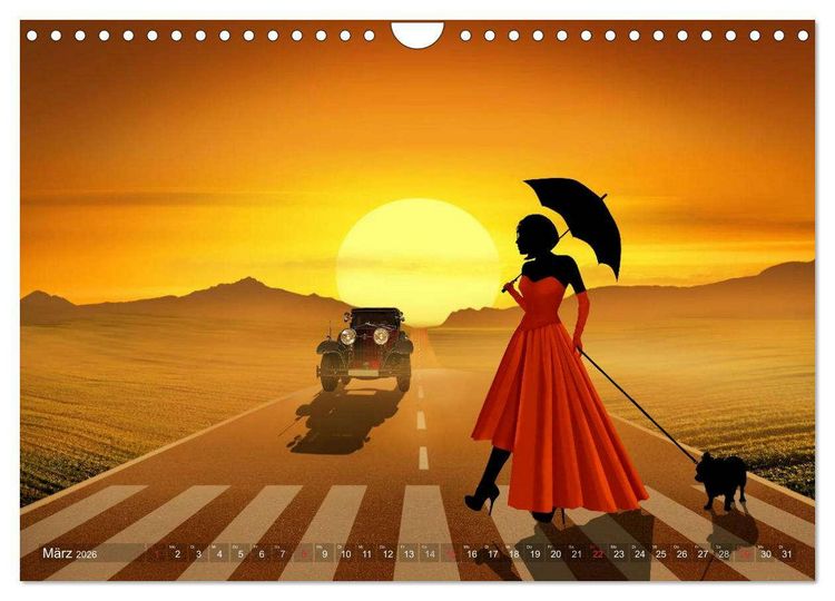 Produktbild: Ladies first by Mausopardia (Wandkalender 2026 DIN A4 quer), CALVENDO Monatskalender