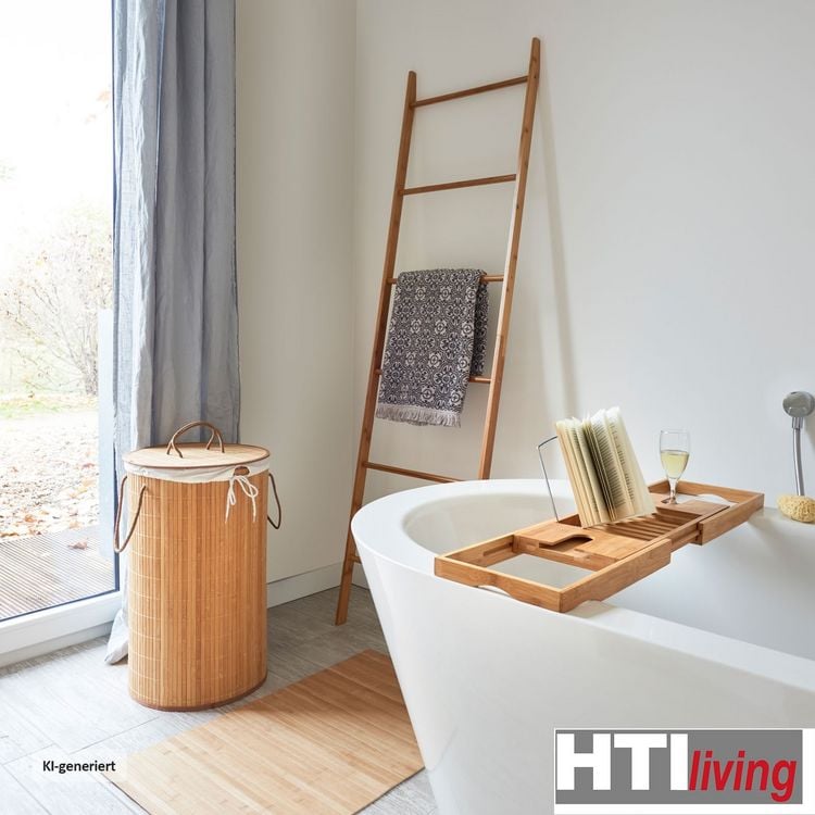 Produktbild: HTI-Living W&auml;schesammler rund Bambus W&auml;schesammler rund Bambus