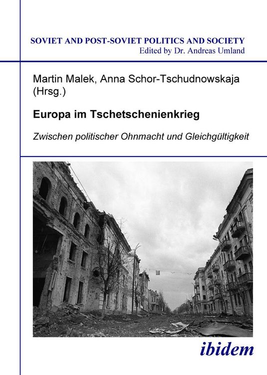 Produktbild: Europa im Tschetschenienkrieg. Zwischen politischer Ohnmacht und Gleichg&uuml;ltigkeit