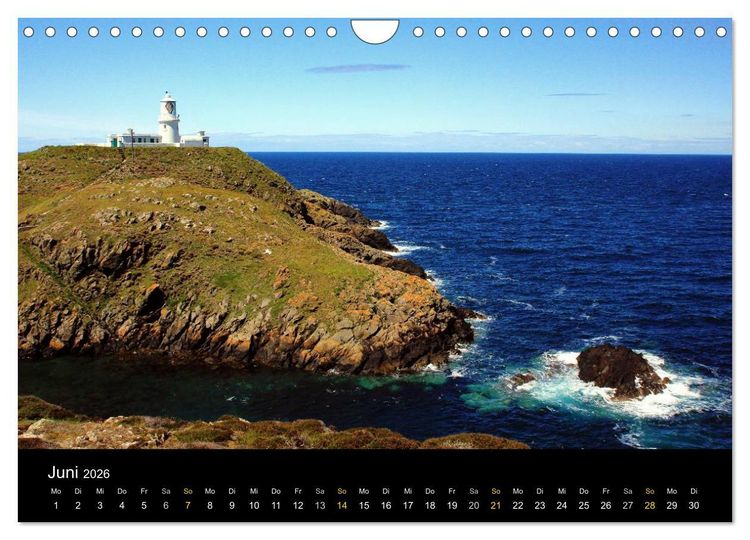 Produktbild: Wales Pembrokeshire - Natur im Fokus- (Wandkalender 2026 DIN A4 quer), CALVENDO Monatskalender
