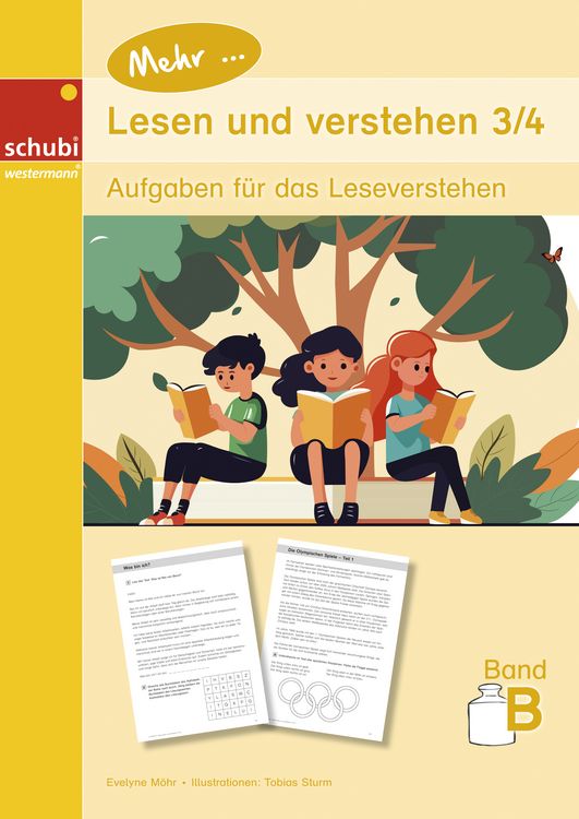 Produktbild: Mehr... Lesen und verstehen 3/4 Band B