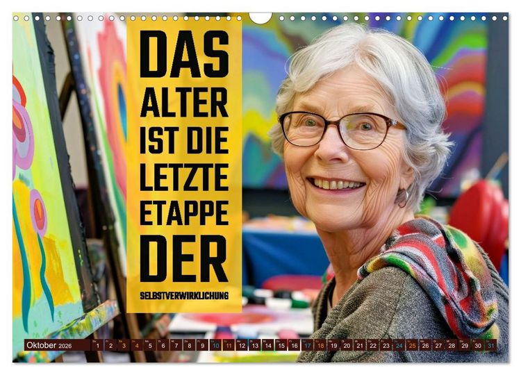 Produktbild: Auf zu neuen Ufern - Ruhestand (Wandkalender 2026 DIN A3 quer), CALVENDO Monatskalender