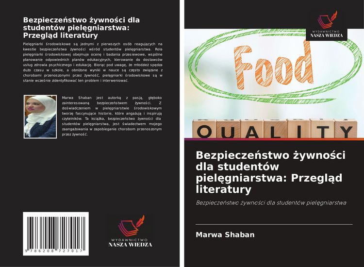 Produktbild: Bezpiecze&iquest;stwo &iquest;ywno&iquest;ci dla student&oacute;w piel&iquest;gniarstwa: Przegl&iquest;d literatury