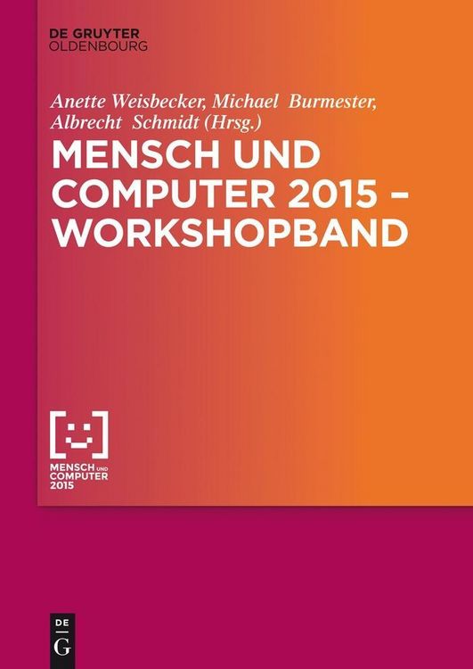 Produktbild: Mensch und Computer 2015 - Workshopband