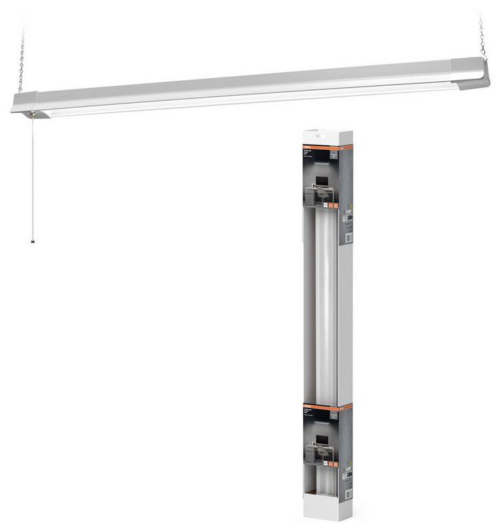 Produktbild: OSRAM HOMELIGHTING LED-Deckenleuchte OFFICE LINE CURVE SUSPENDED 1.1M 41W 840 Wei&szlig; 41.00 W 230 V (B x H x T) 78.60 x 55.05 x 1115.58 mm 1 St.