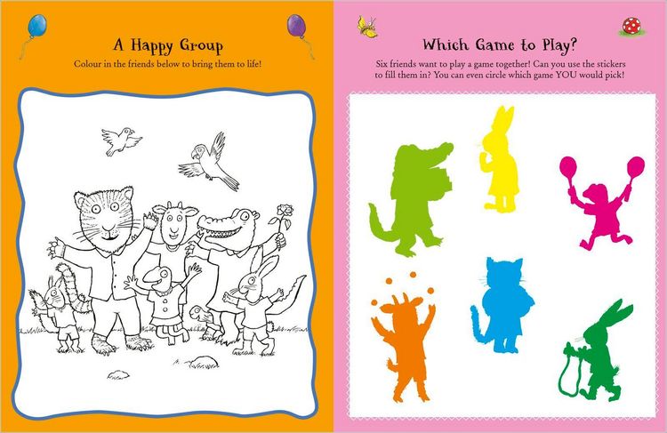 Produktbild: The Friends Activity Book