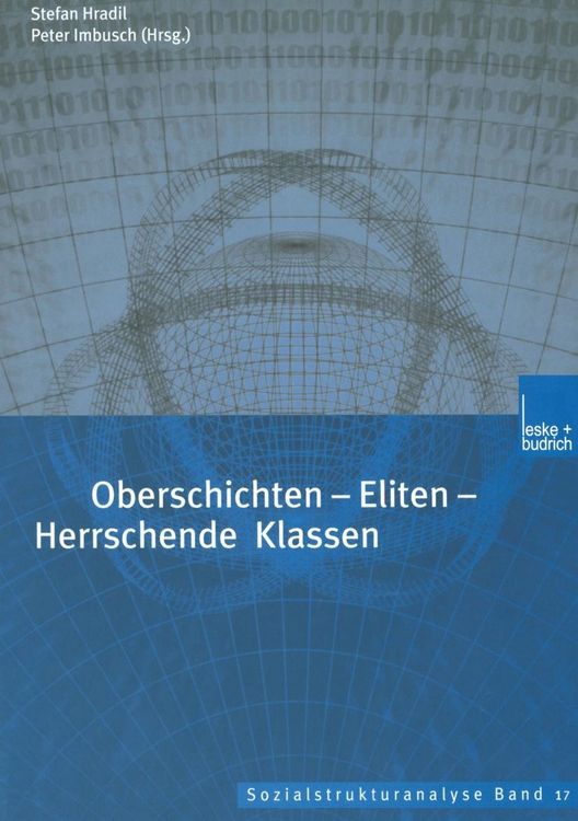 Produktbild: Oberschichten - Eliten - Herrschende Klassen