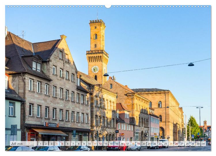 Produktbild: F&uuml;rth Impressionen (hochwertiger Premium Wandkalender 2026 DIN A2 quer), Kunstdruck in Hochglanz
