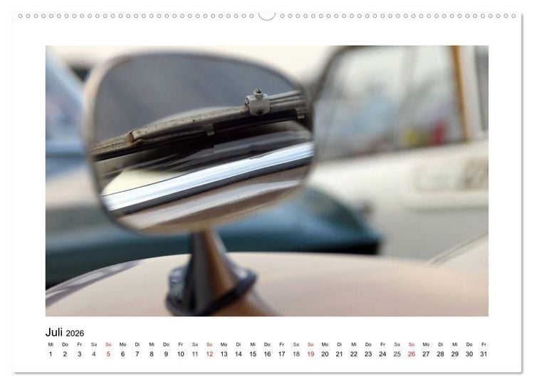 Produktbild: Eine Legende lebt, der Karmann-Ghia (hochwertiger Premium Wandkalender 2026 DIN A2 quer), Kunstdruck in Hochglanz