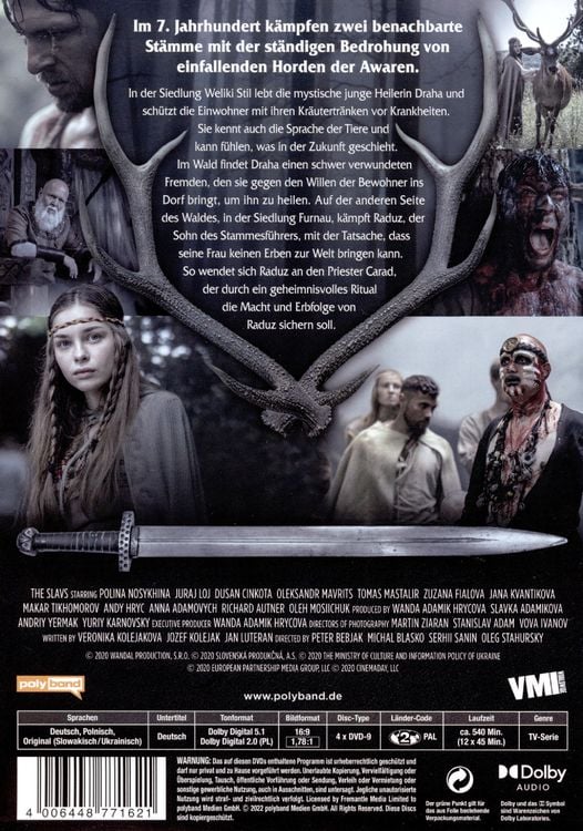 Produktbild: Die Slawen - Das Feuer der Macht [4 DVDs]
