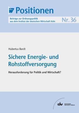 Produktbild: Sichere Energie- und Rohstoffversorgung