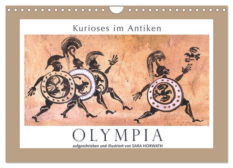 Produktbild: Kurioses im Antiken Olympia (Wandkalender 2027 DIN A4 quer), CALVENDO Monatskalender