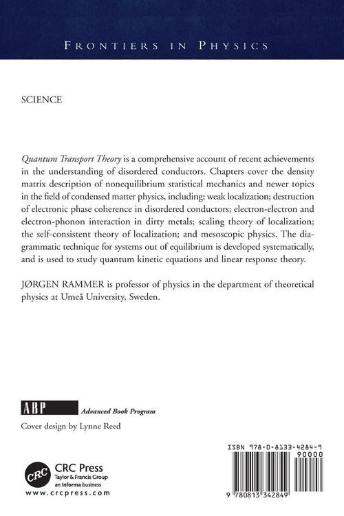 Produktbild: Quantum Transport Theory
