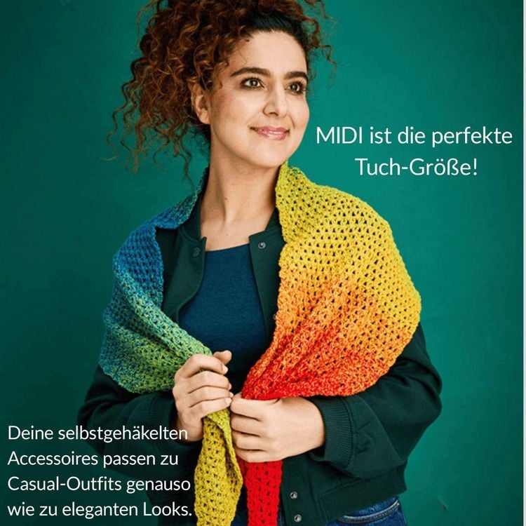 Produktbild: Midi-T&uuml;cher h&auml;keln (kreativ.kompakt.)