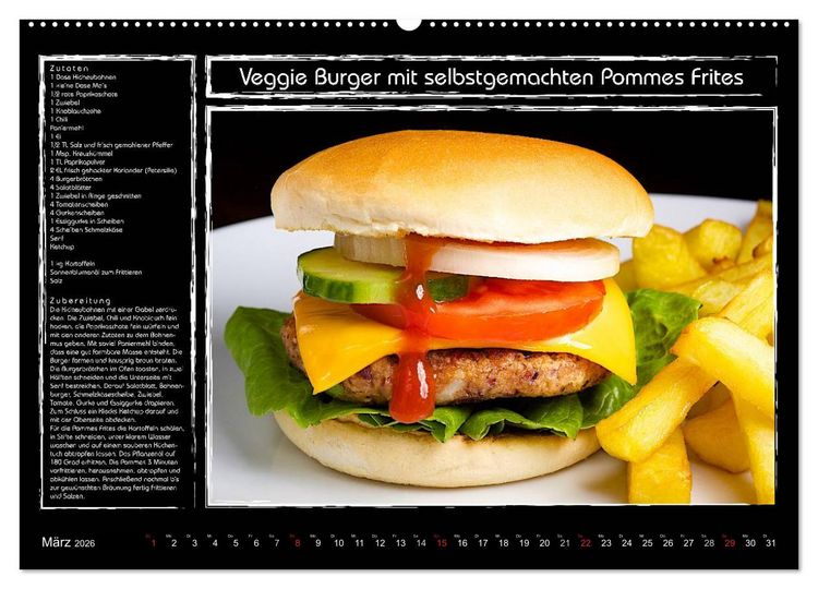 Produktbild: Rund um Veggie (Wandkalender 2026 DIN A2 quer), CALVENDO Monatskalender