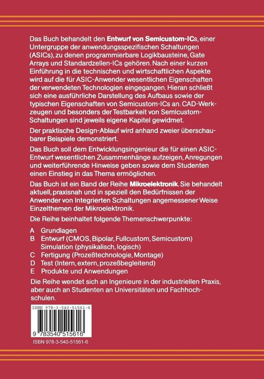 Produktbild: Entwurf von Semicustom-Schaltungen