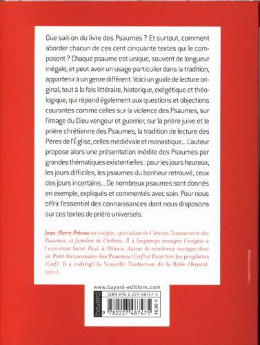 Produktbild: Psaumes pour tous les temps : lire, comprendre et prier