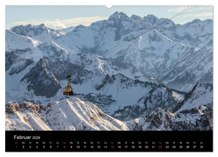 Produktbild: Im Allg&auml;u bei Oberstdorf (Wandkalender 2026 DIN A2 quer), CALVENDO Monatskalender