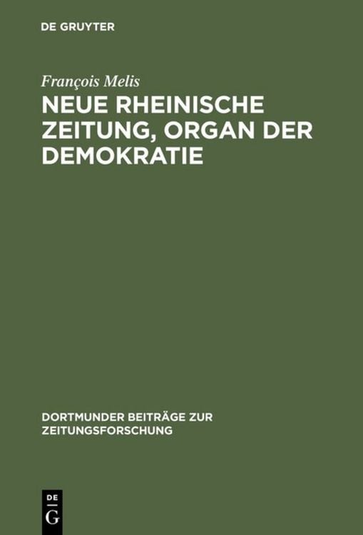 Produktbild: Neue Rheinische Zeitung, Organ der Demokratie