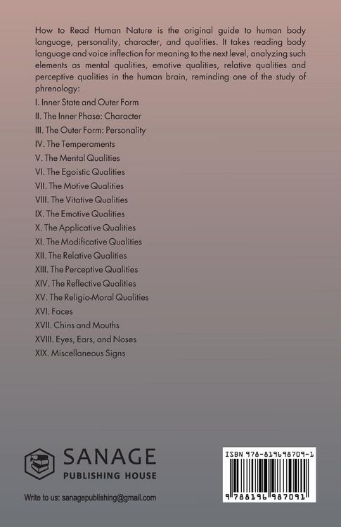 Produktbild: How to Read Human Nature