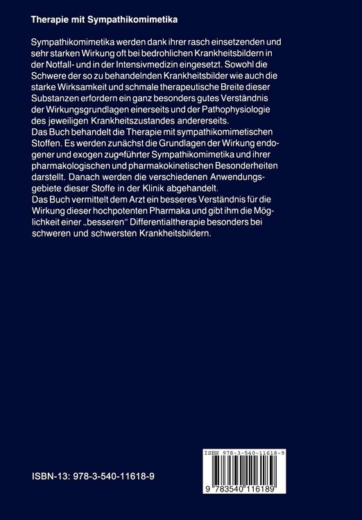 Produktbild: Therapie mit Sympathikomimetika