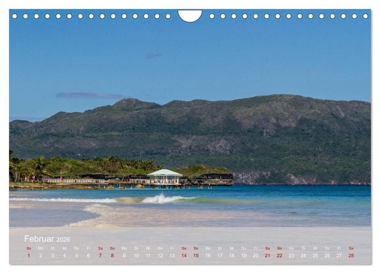 Produktbild: Sehnsucht Dominikanische Republik 2026 (Wandkalender 2026 DIN A4 quer), CALVENDO Monatskalender