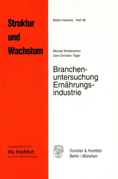 Produktbild: Branchenuntersuchung Ern&auml;hrungsindustrie.
